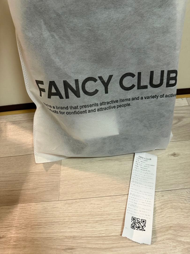 FANCY CLUB ショルダーバッグ グレー