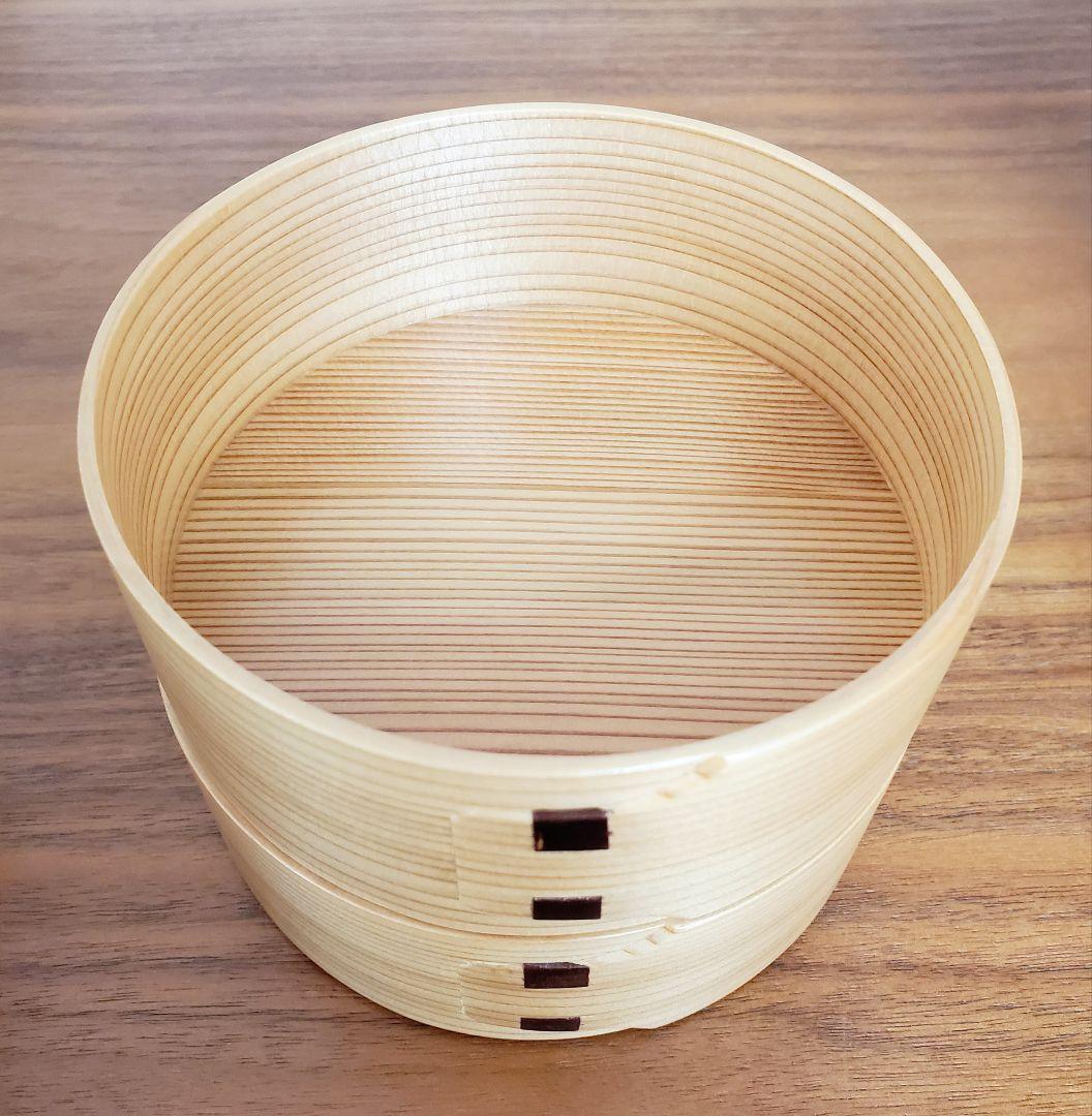 【新品未使用】秋田杉　曲げわっぱ　弁当箱