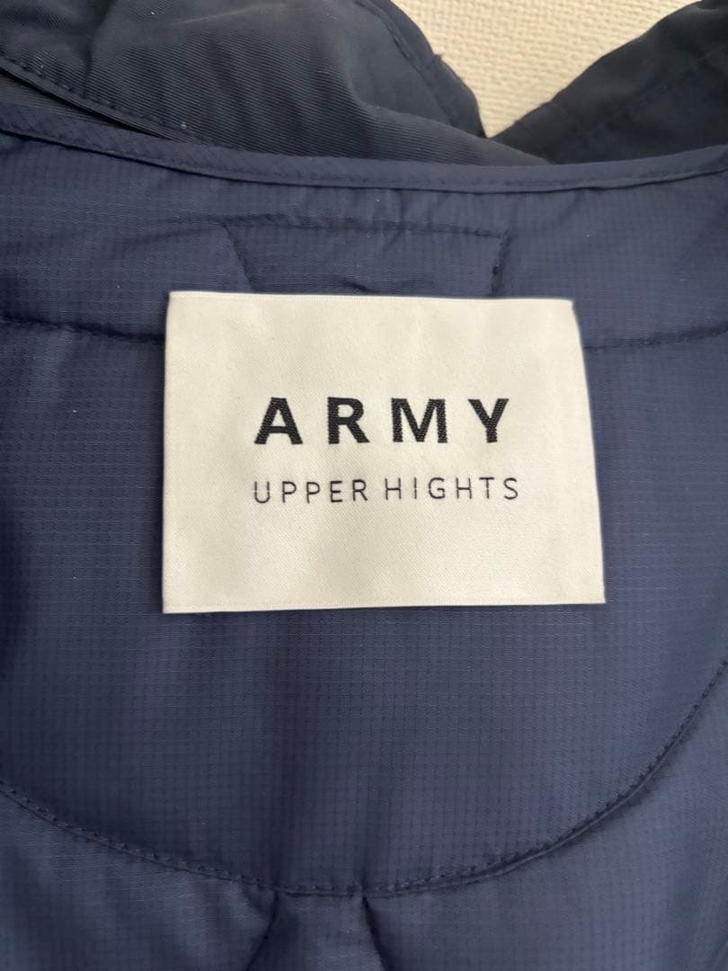 美品　アッパーハイツ モッズコート ファー　ライナー付き　3way ARMY