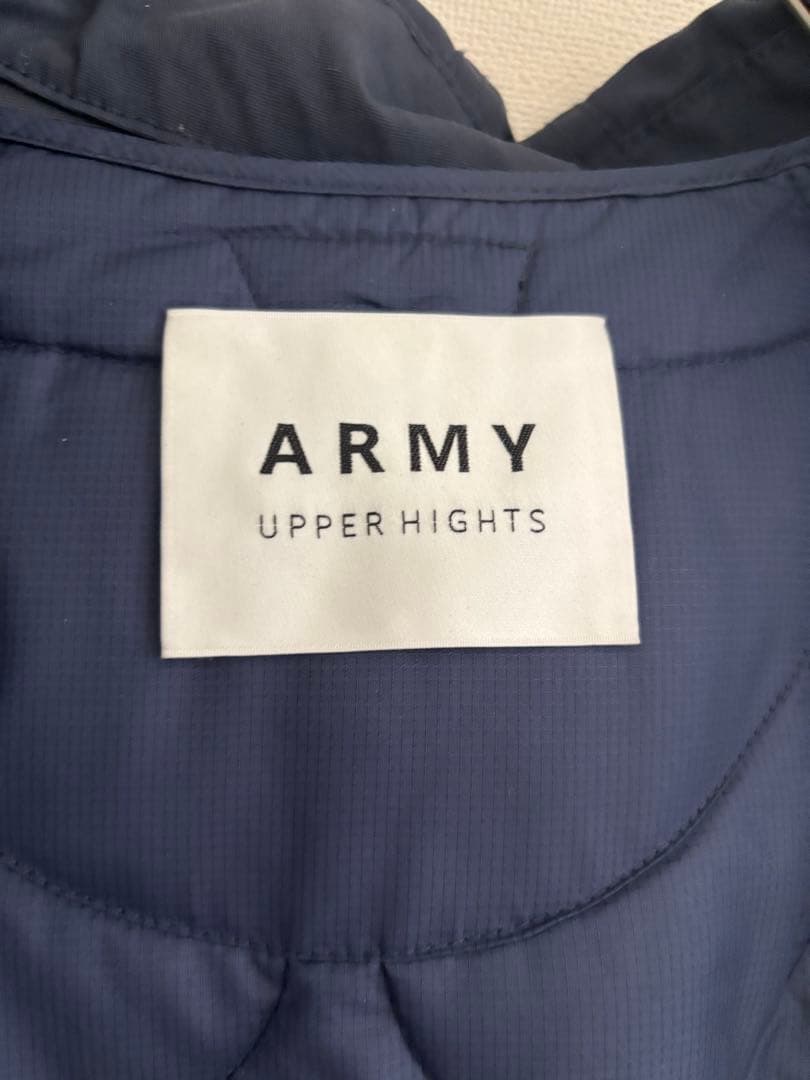 美品　アッパーハイツ モッズコート ファー　ライナー付き　3way ARMY