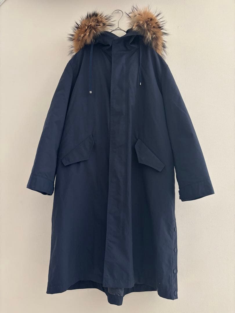 美品　アッパーハイツ モッズコート ファー　ライナー付き　3way ARMY