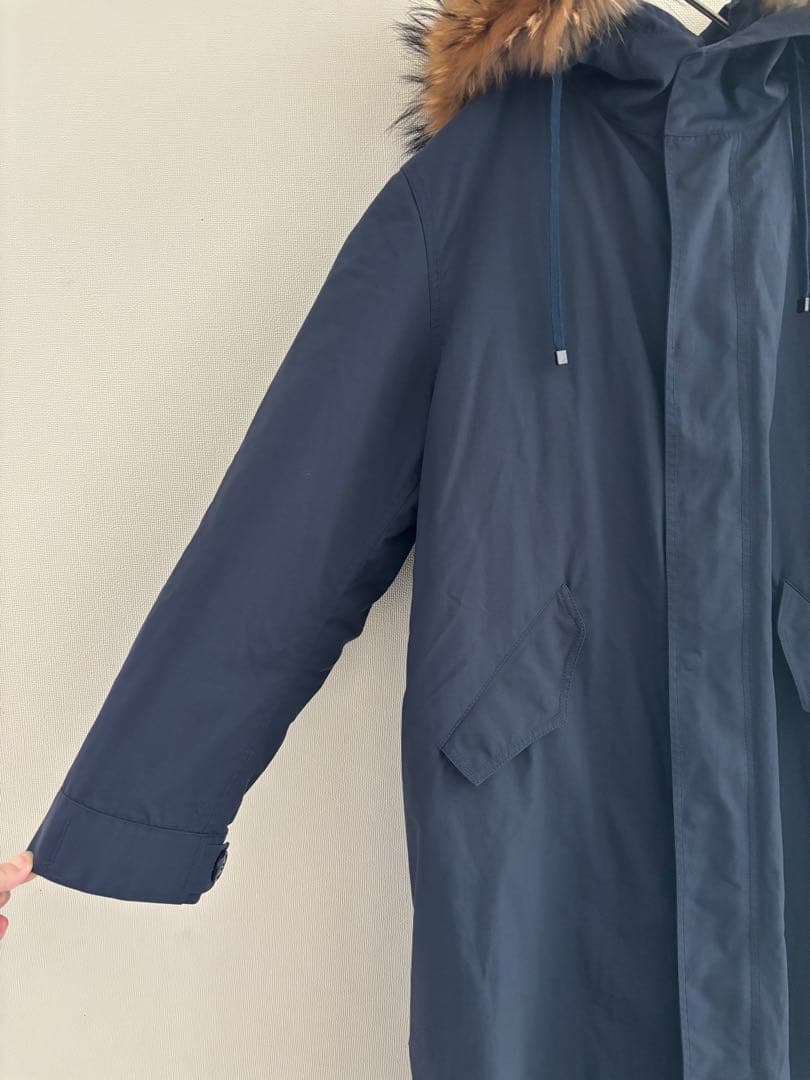 美品　アッパーハイツ モッズコート ファー　ライナー付き　3way ARMY