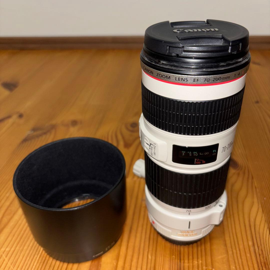 【美品】Canon EF70-200mm f4l is usm