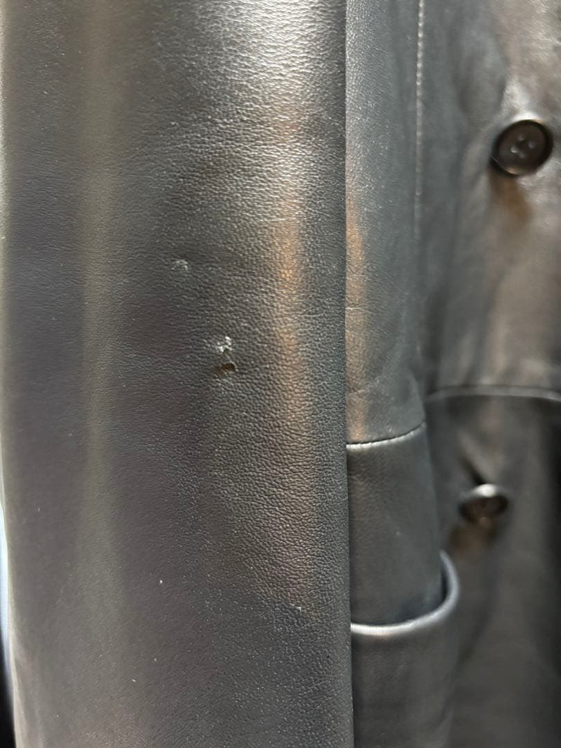 YRT CINQUANTA レザーテーラードジャケット ブラック