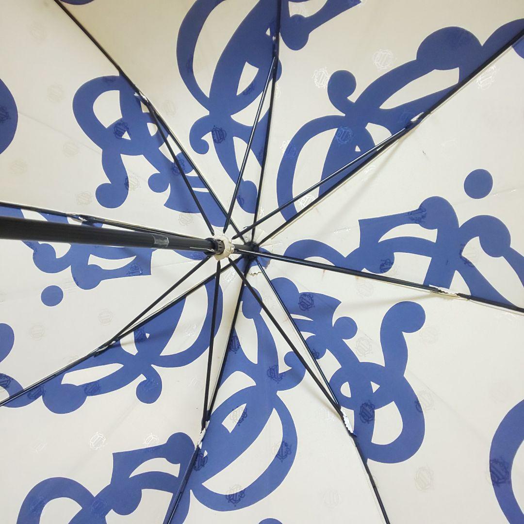 【極希少】Christian Dior 長傘 エンブレム総柄 ロングアンブレラ