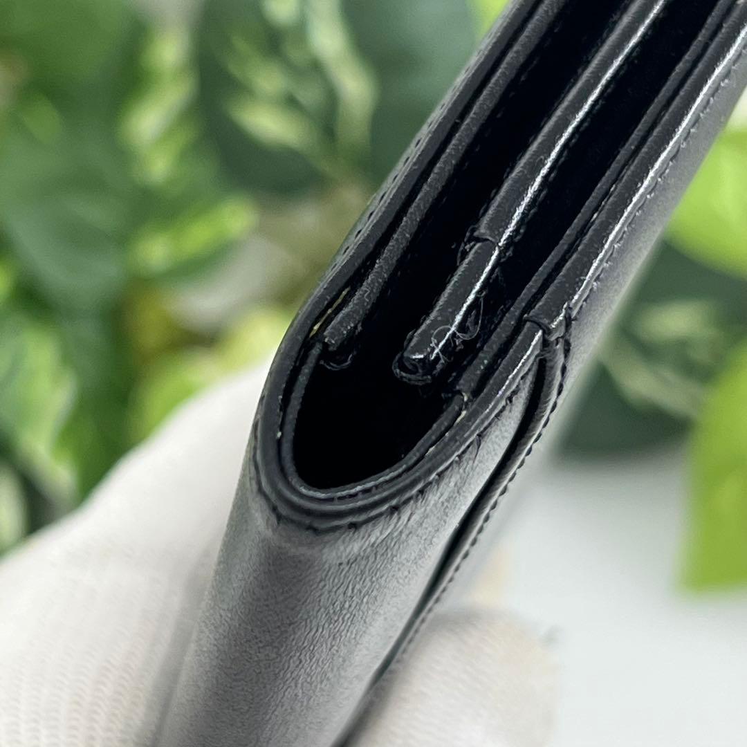 モンブラン 無地 マイスターシュテュック 黒色 カードケース 060939