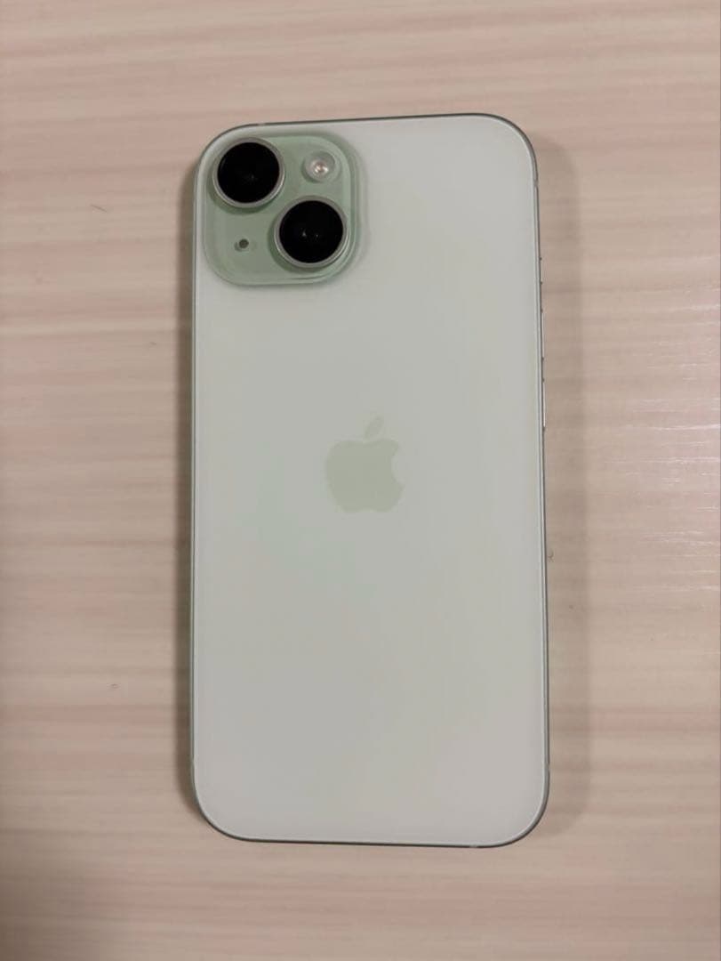 iPhone15 128G SIMフリー　ミントグリーン　箱付き