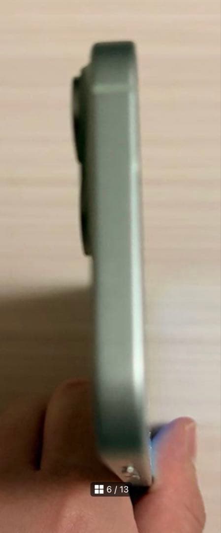 iPhone15 128G SIMフリー　ミントグリーン　箱付き