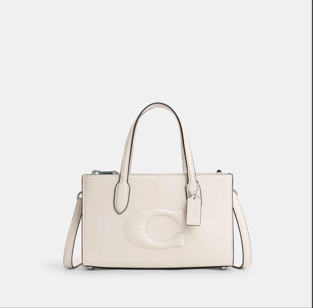 COARCH ニーナ スモール トート バッグ　ホワイト