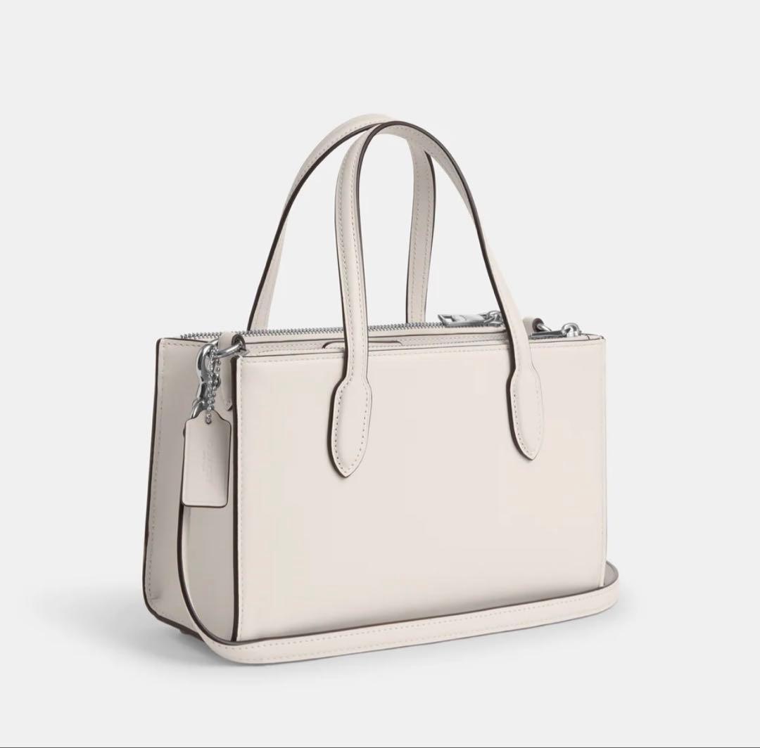 COARCH ニーナ スモール トート バッグ　ホワイト