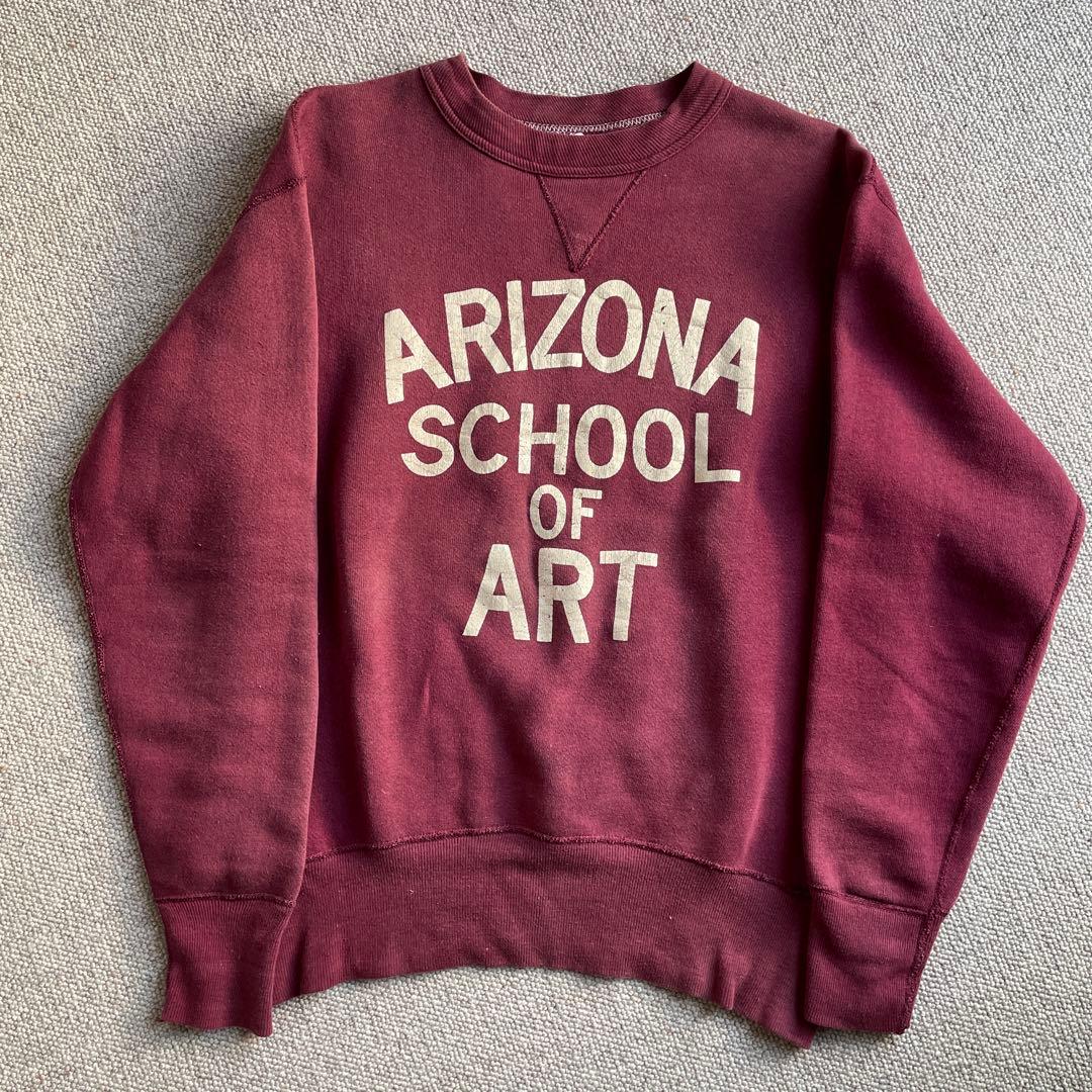 【M】希少 50s 官給品 RUSSEL ATHLETIC スウェット USA製