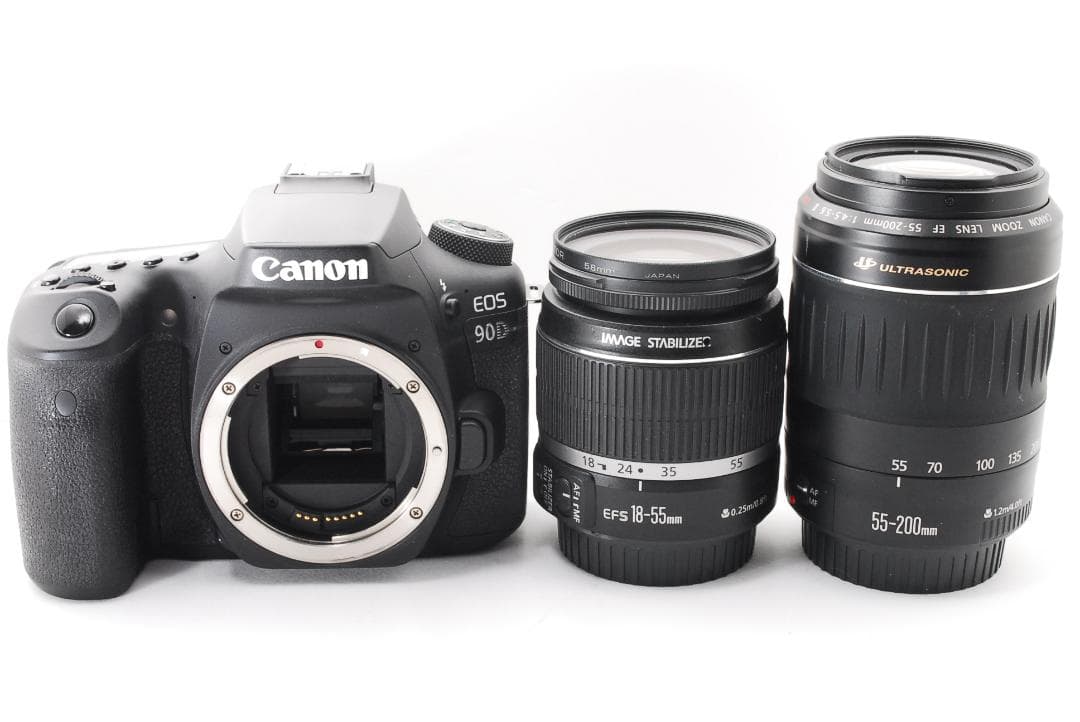 ✨使用回数僅か Canon EOS 90D 一眼レフ カメラ スマホ転送