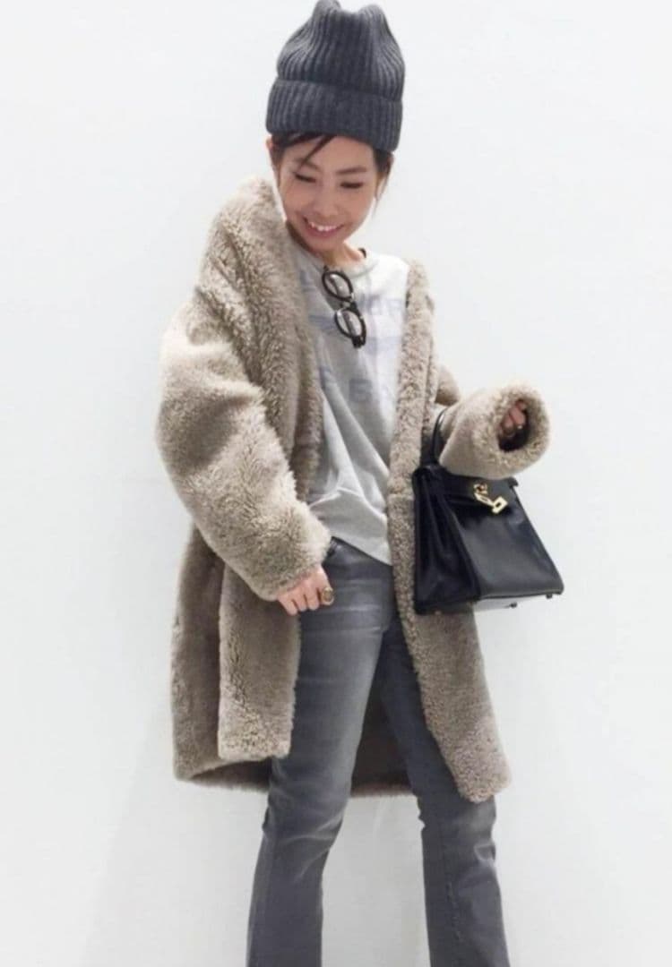 お値下げ❗L'Appartement 32ParadisMoutonCoat