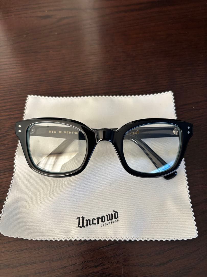アンクラウド ビッグブルーバード ブラックフレーム × 調光レンズ