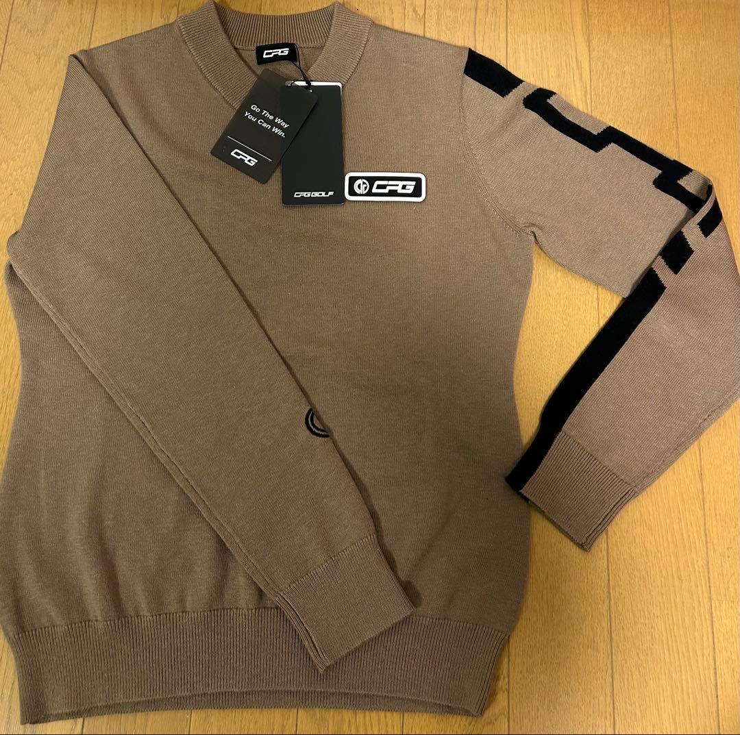 【新品】CPG GOLF セーター　ニット　Vネック　タグ付き　ゴルフ