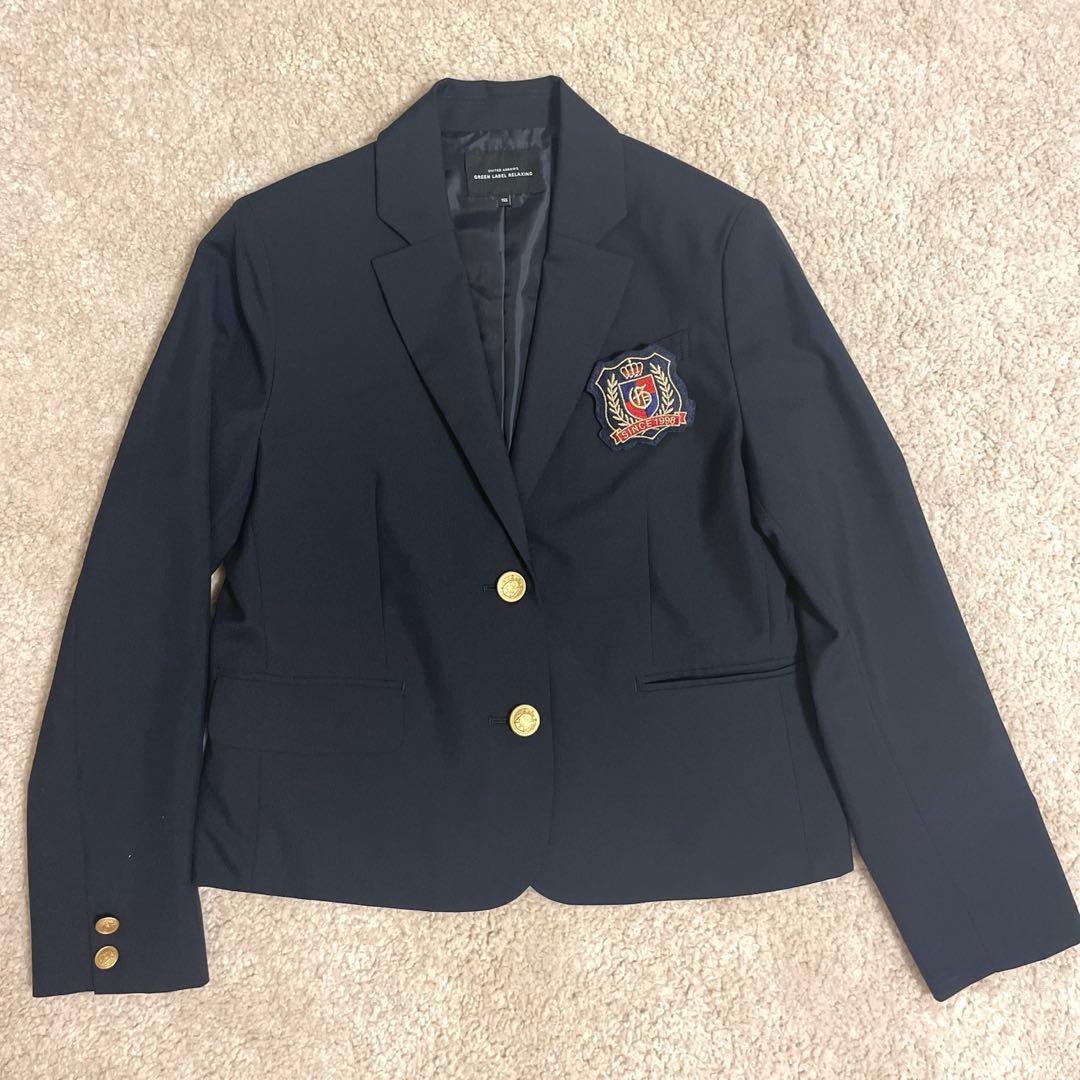 green label relaxing 155cm スーツ5点セット！　卒業式