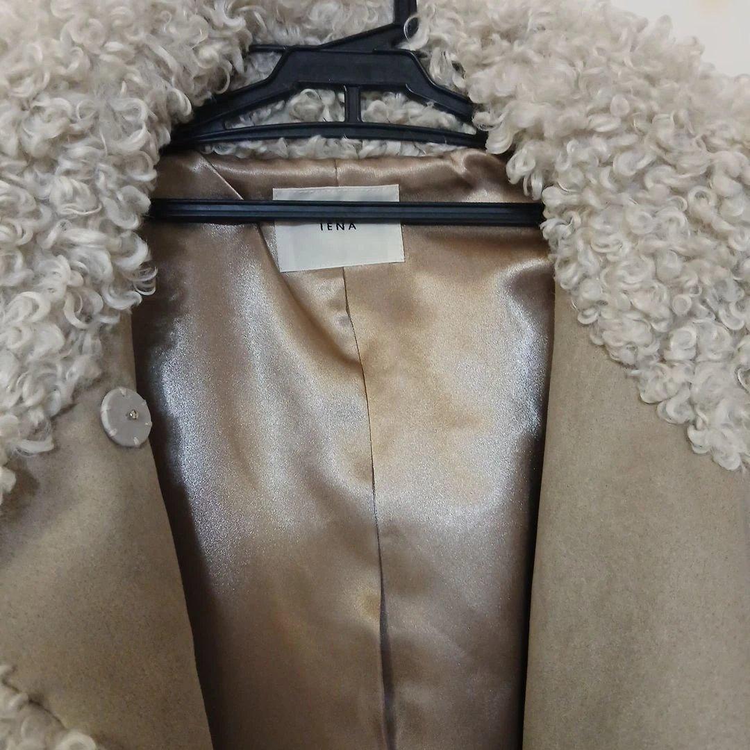 イエナ　TISSAVEL ファーコート ナチュラル