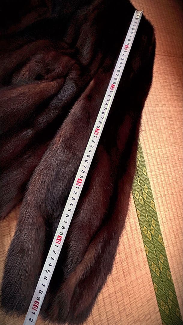 超美品♡EMBA ミンク　ダークブラウン　13号　リアルファー　ファーコート