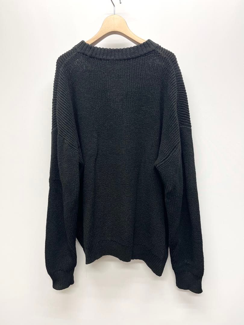 MARKAWARE マーカウェア ヘンプ リネン サイドスリット セーター