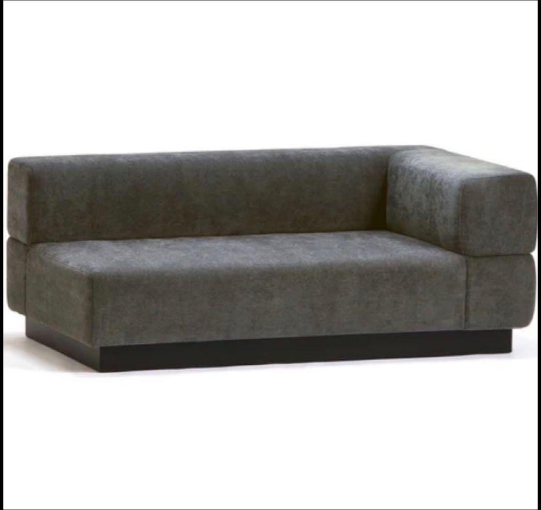 【Francfranc】ソファ　ジョルノ　カウチ Ｌダークグレー