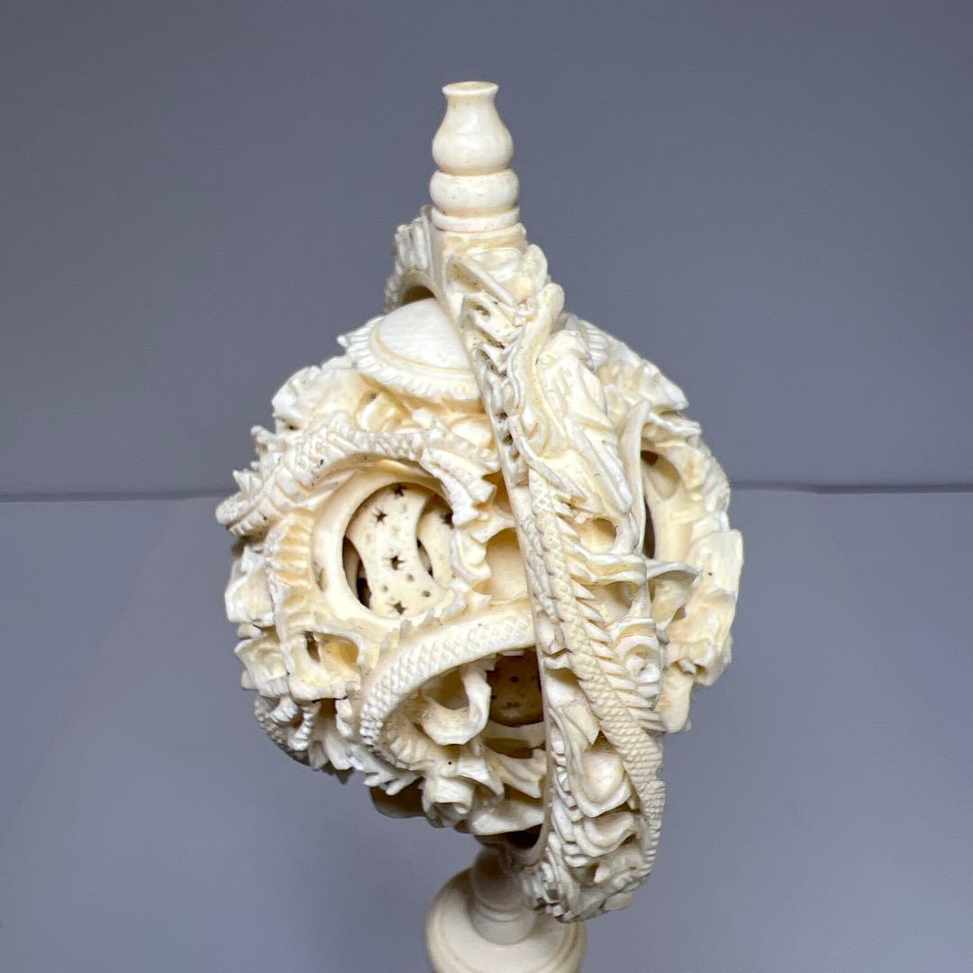 極上天球　蓋無紙箱付　167g/高さ約26.5㎝　東Y7-0926①トコチ