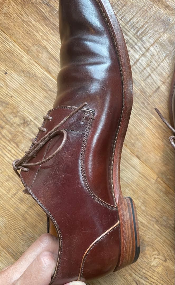 plus by chausser ショセ ホーウィン コードバン 革靴 24cm