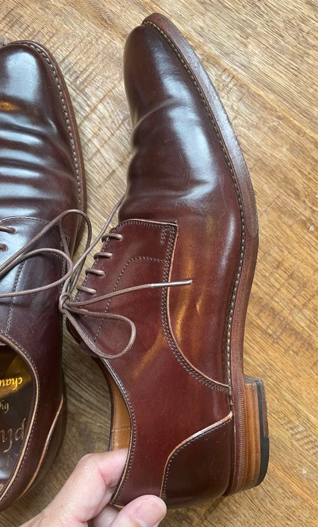 plus by chausser ショセ ホーウィン コードバン 革靴 24cm