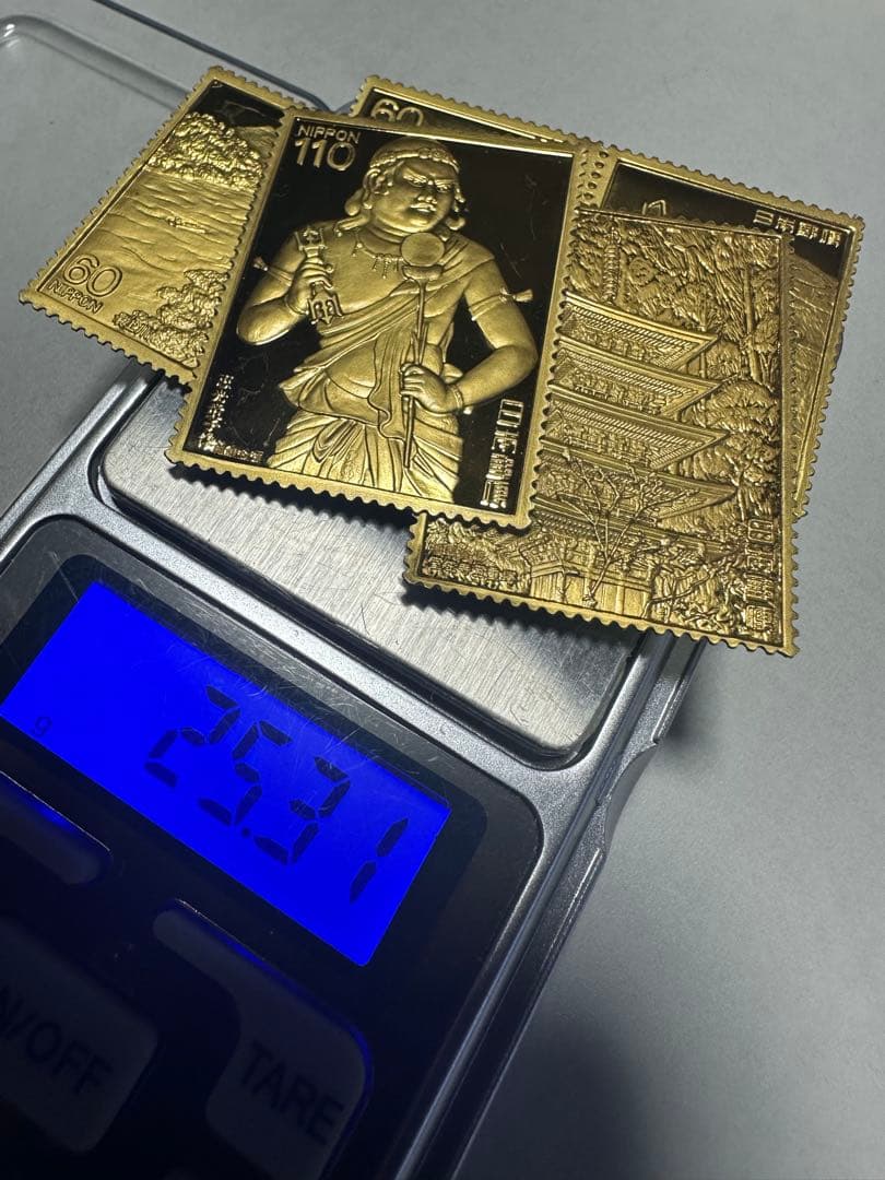 ま*ゆ様 希少　松本徽章工業　金属工芸品 プレート型 純金張 貴重 日本の老舗