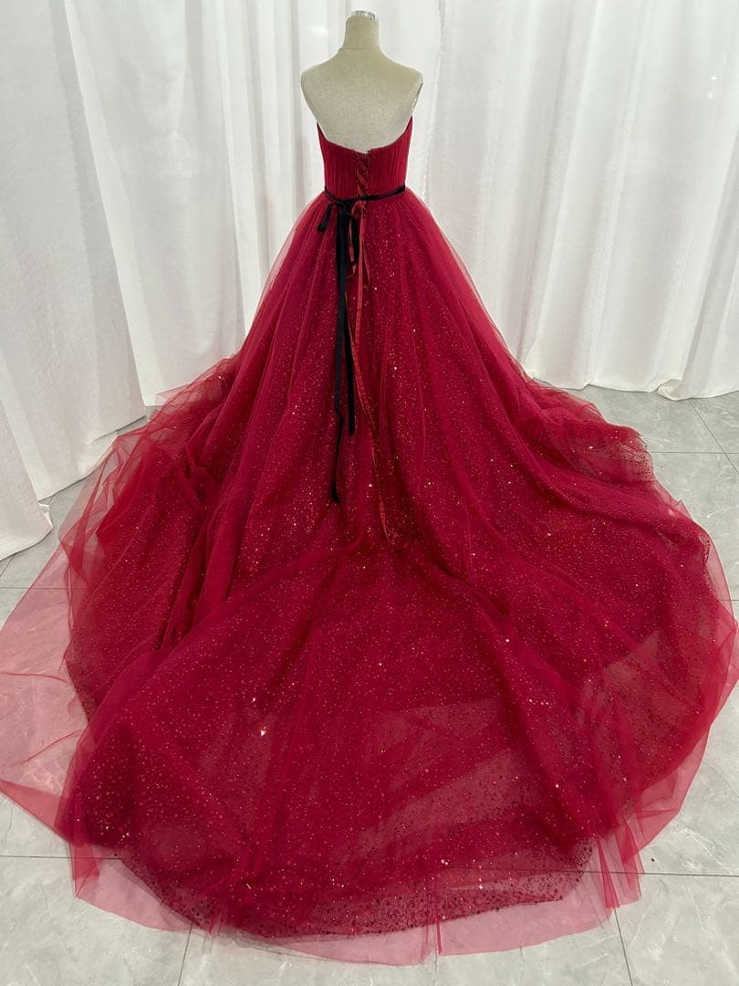 ハツコエンドウ　ジル風ドレス　カラードレス　オフショル【新品】