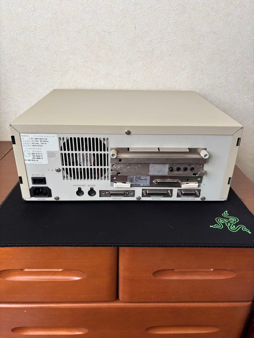 PC-9801BA2 本体のみ SSD512MB サウンドボード付 動作品