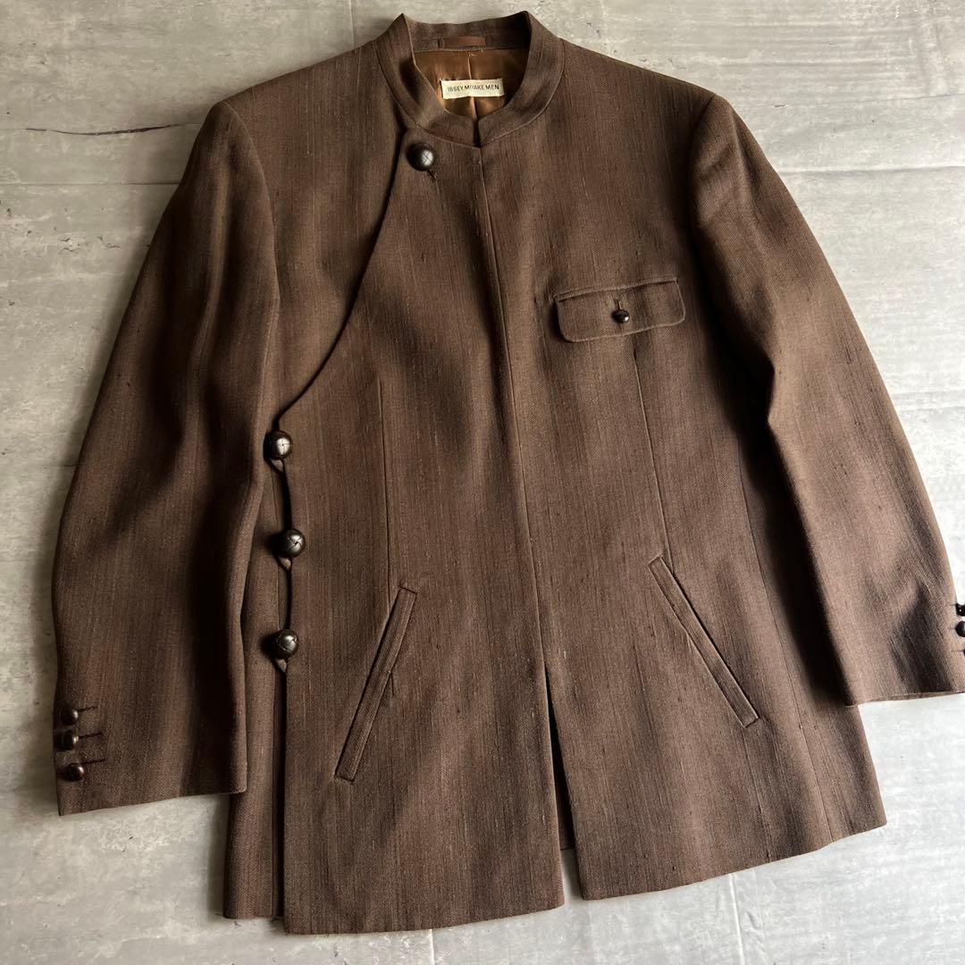 ISSEY MIYAKE MEN　97年　激レアデザイン　ノーカラージャケット