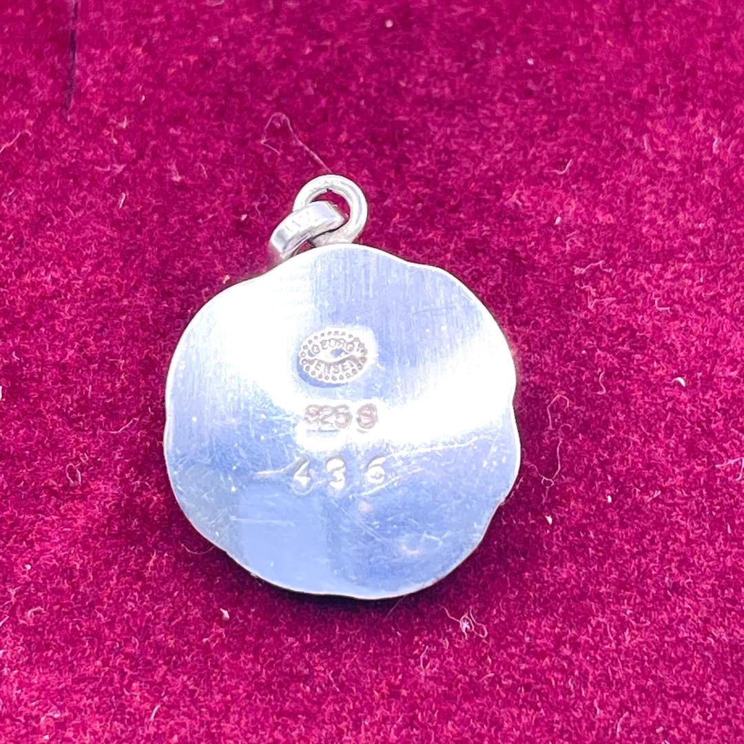 美品 ジョージジェンセン 436 フラワー アメシスト トップ