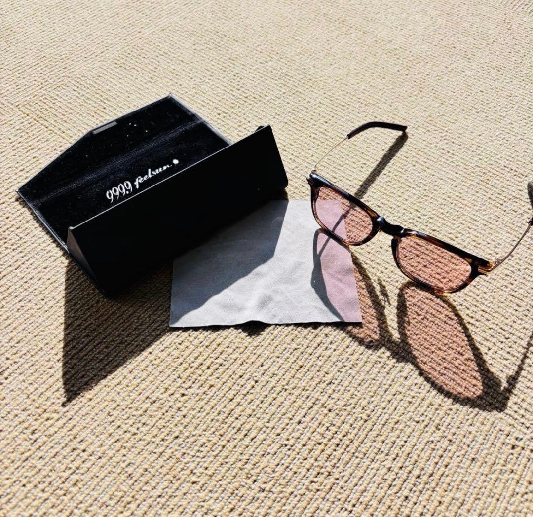 【極美品】999.9 feelsun＊/フォーナインズ　NPM-95 サングラス