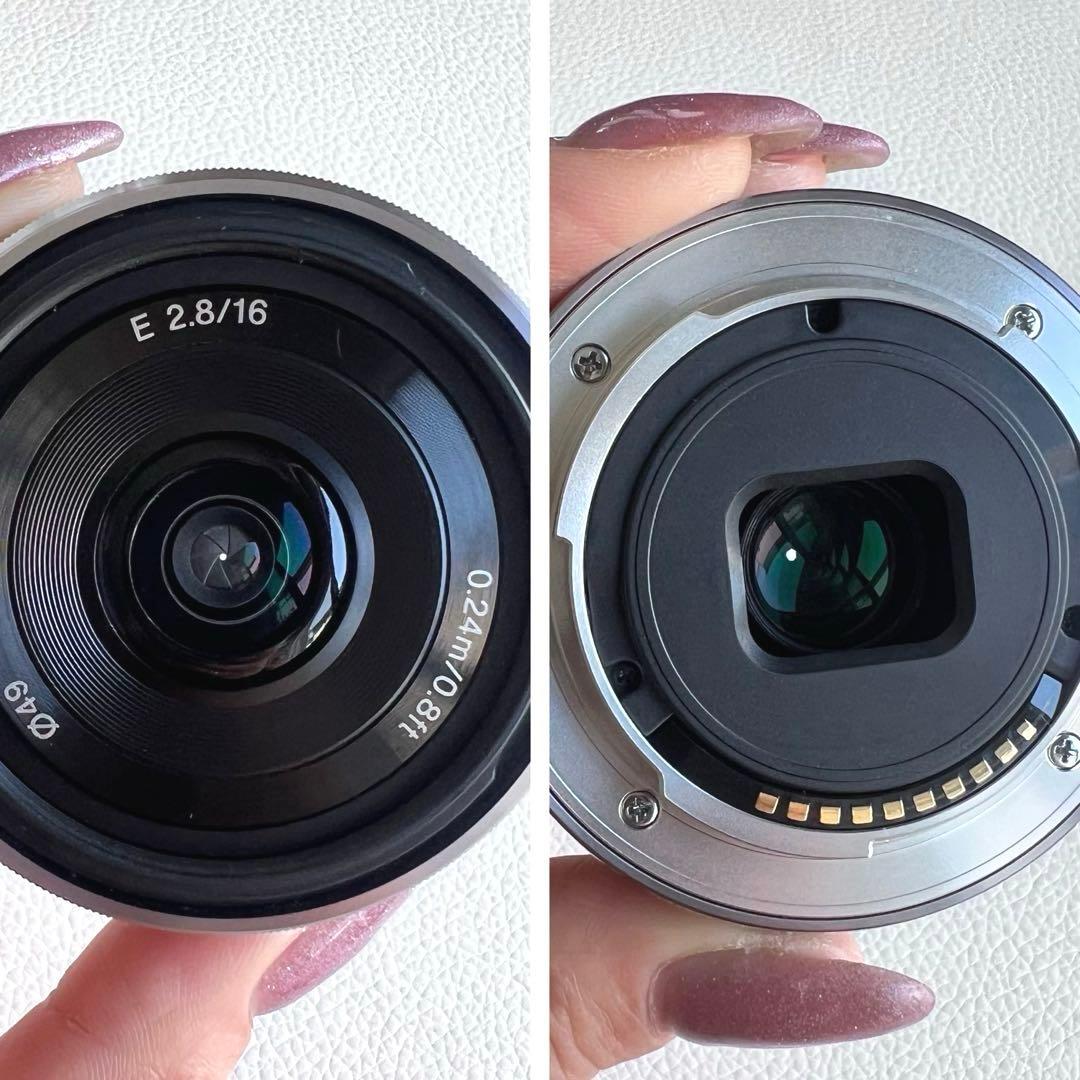 SONY α6000 ILCE-6000Y ボディWhite レンズ4本セット