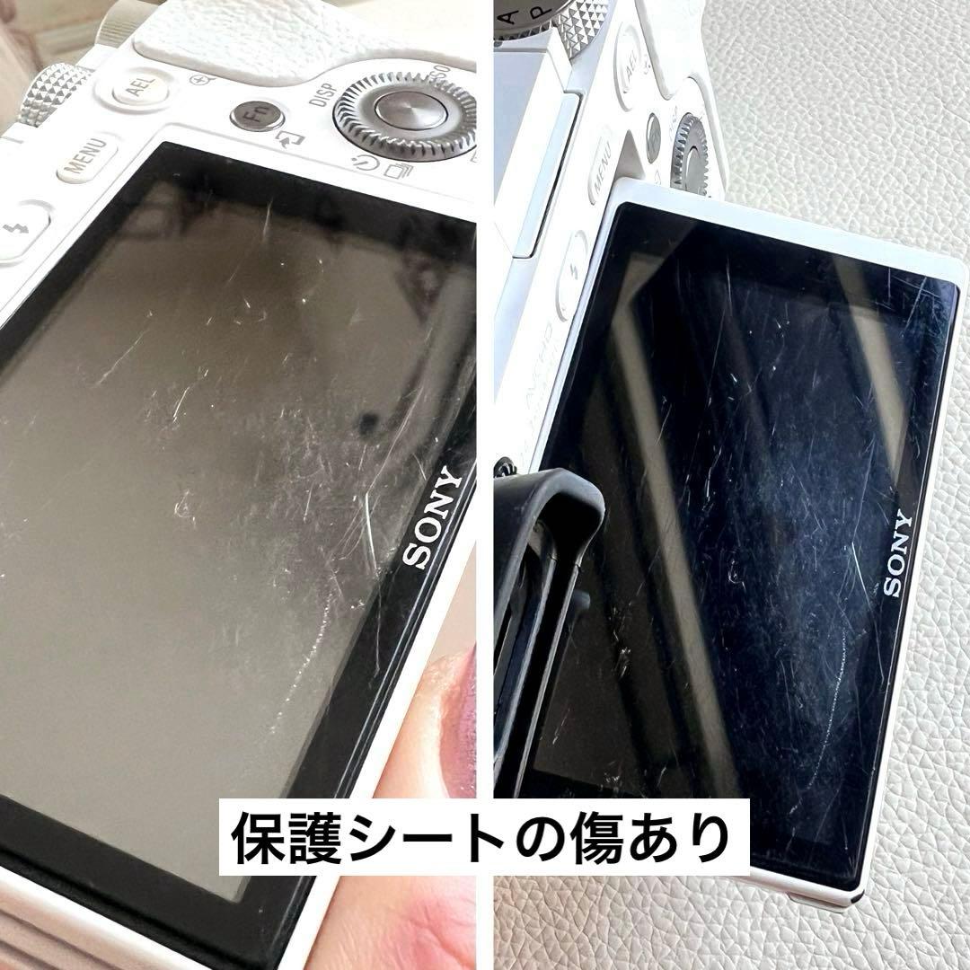 SONY α6000 ILCE-6000Y ボディWhite レンズ4本セット