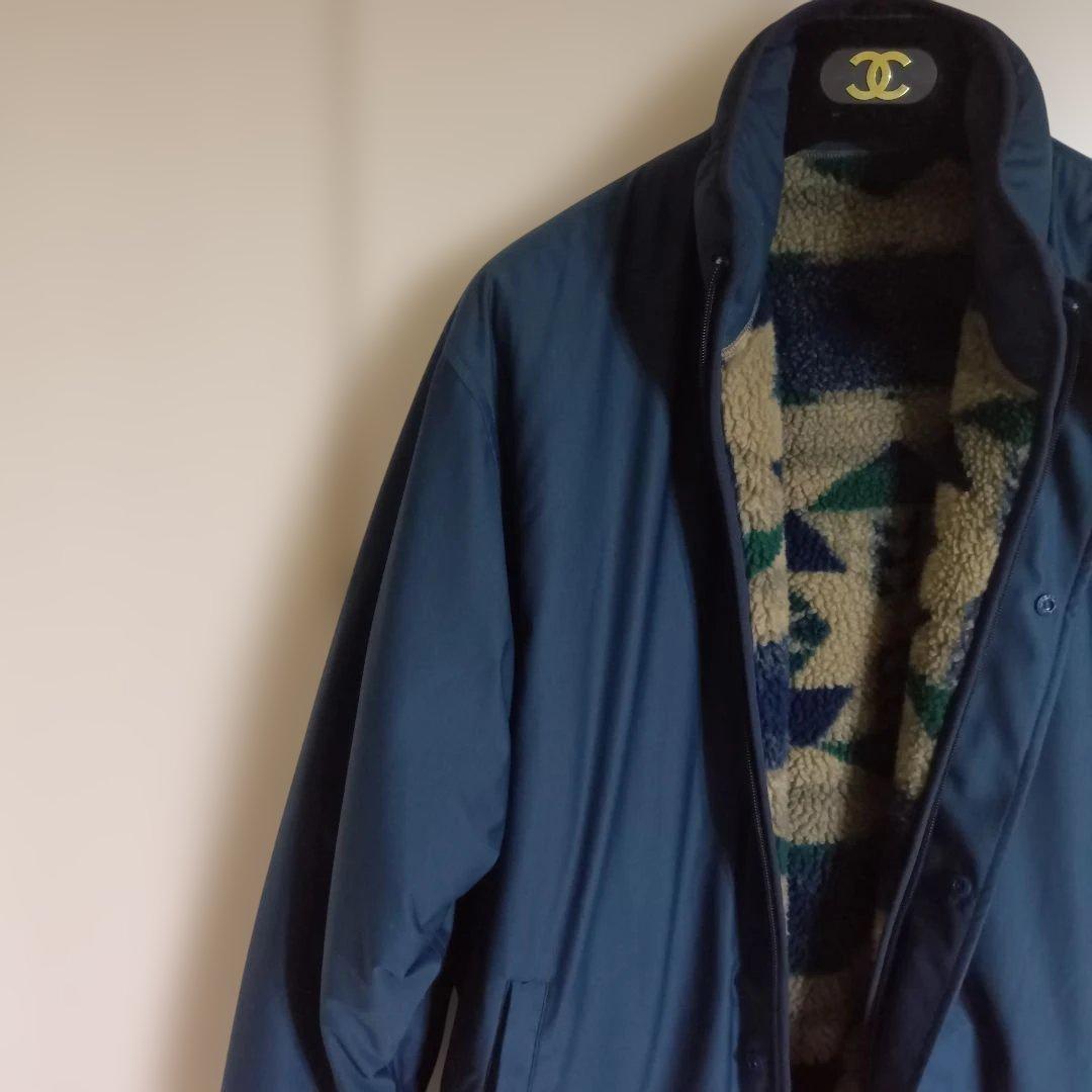 BEAMS PLUS ボアジャカード リバーシブル ミリタリージャケット　М