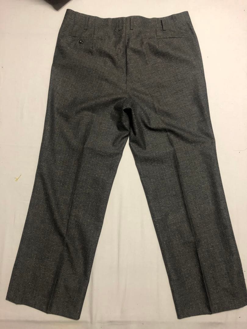 【圧巻の生地感】 70s TALON ウール&シルク ネップ スラックス