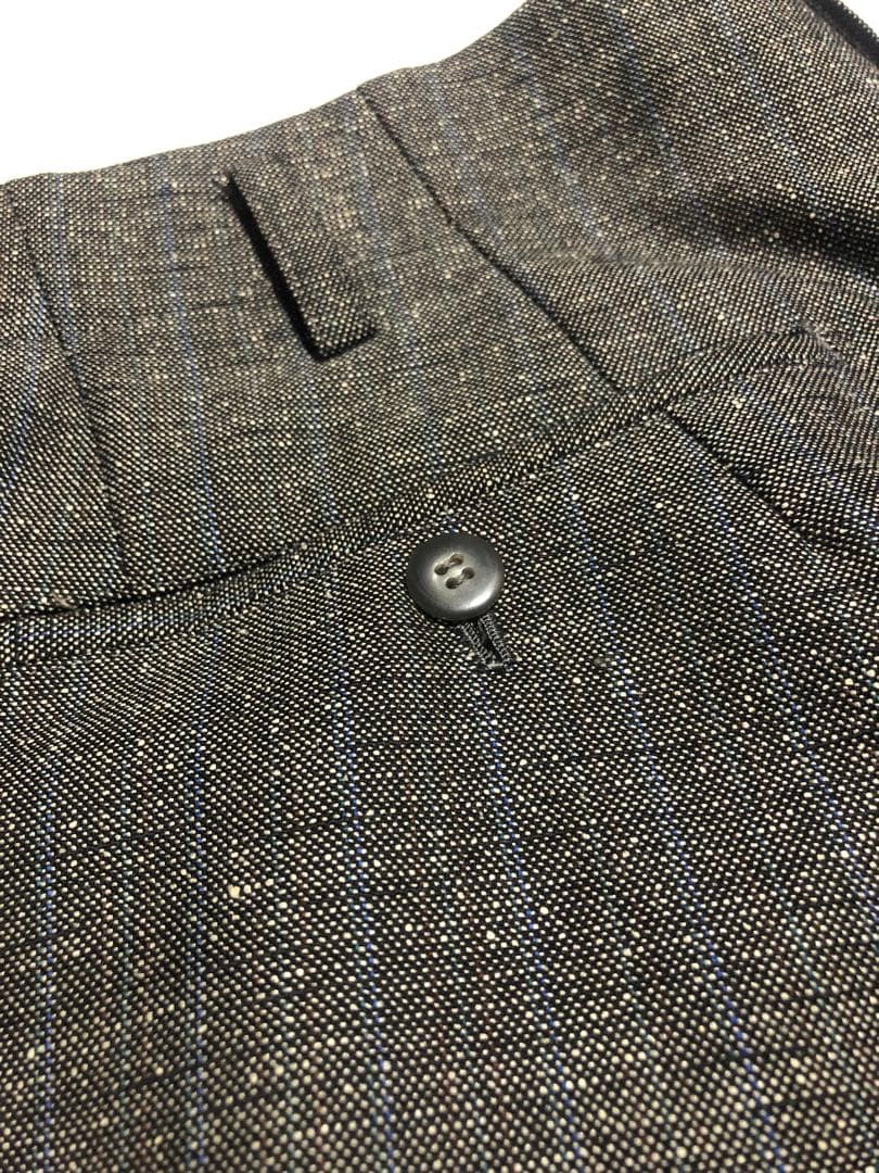 【圧巻の生地感】 70s TALON ウール&シルク ネップ スラックス