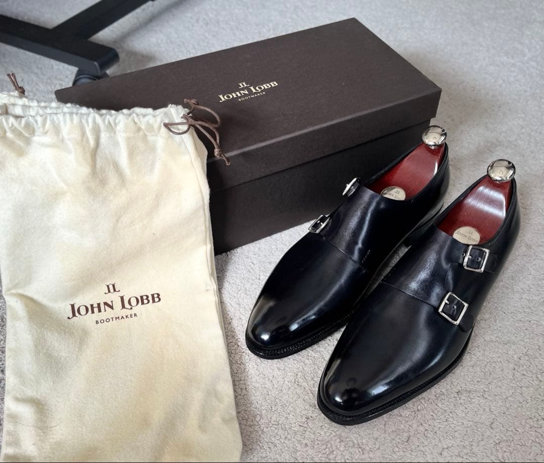 John Lobb イヤーモデル2010 UK6E MTO品 シューツリー付
