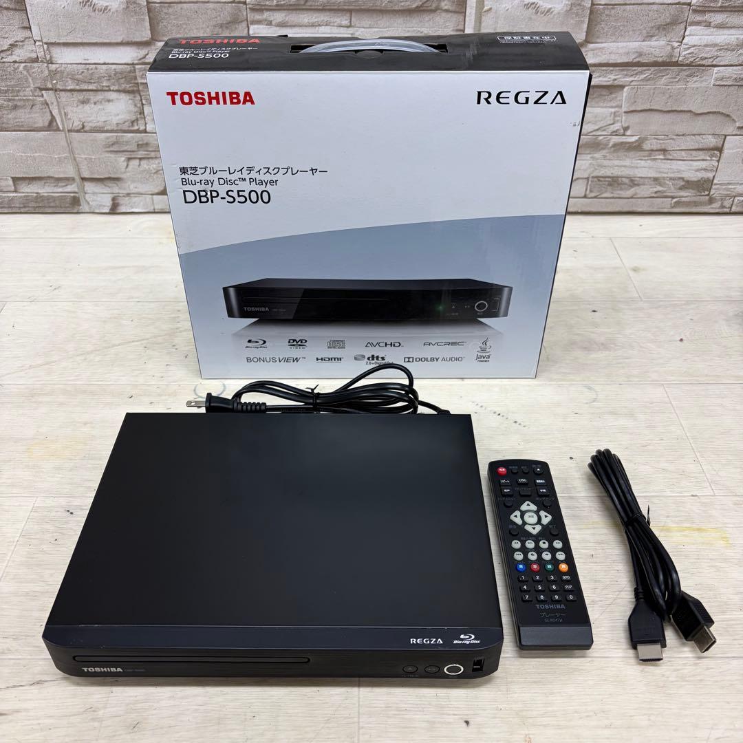 TOSHIBA 東芝 ブルーレイディスクプレーヤー DBP-S500 ②