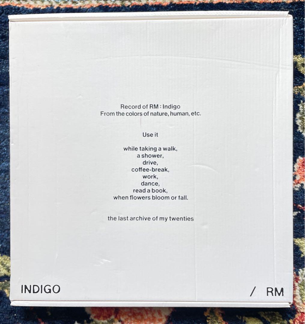 その他 BTS RM indigo lp