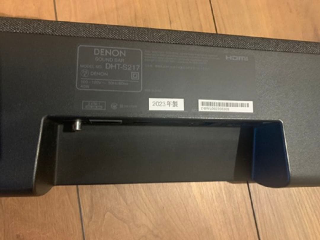 DENON DHT-S217 サウンドバー 2023年製 美品