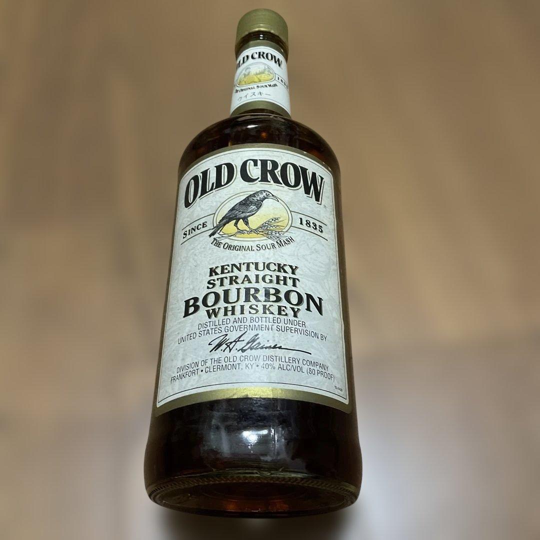 古酒　ウイスキー　old crow