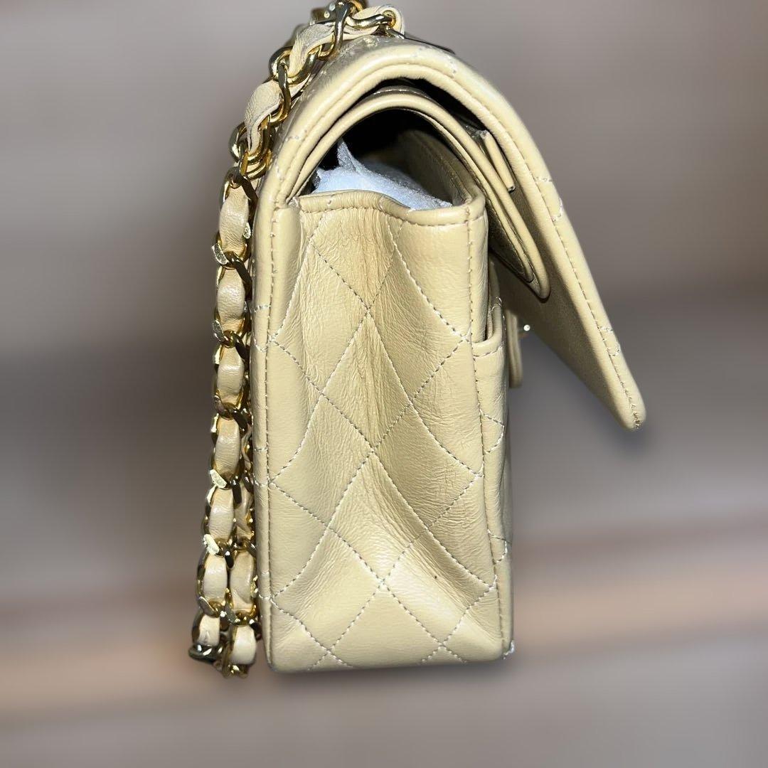 CHANEL シャネル マトラッセ ショルダーバッグ ヴィンテージ ベージュ