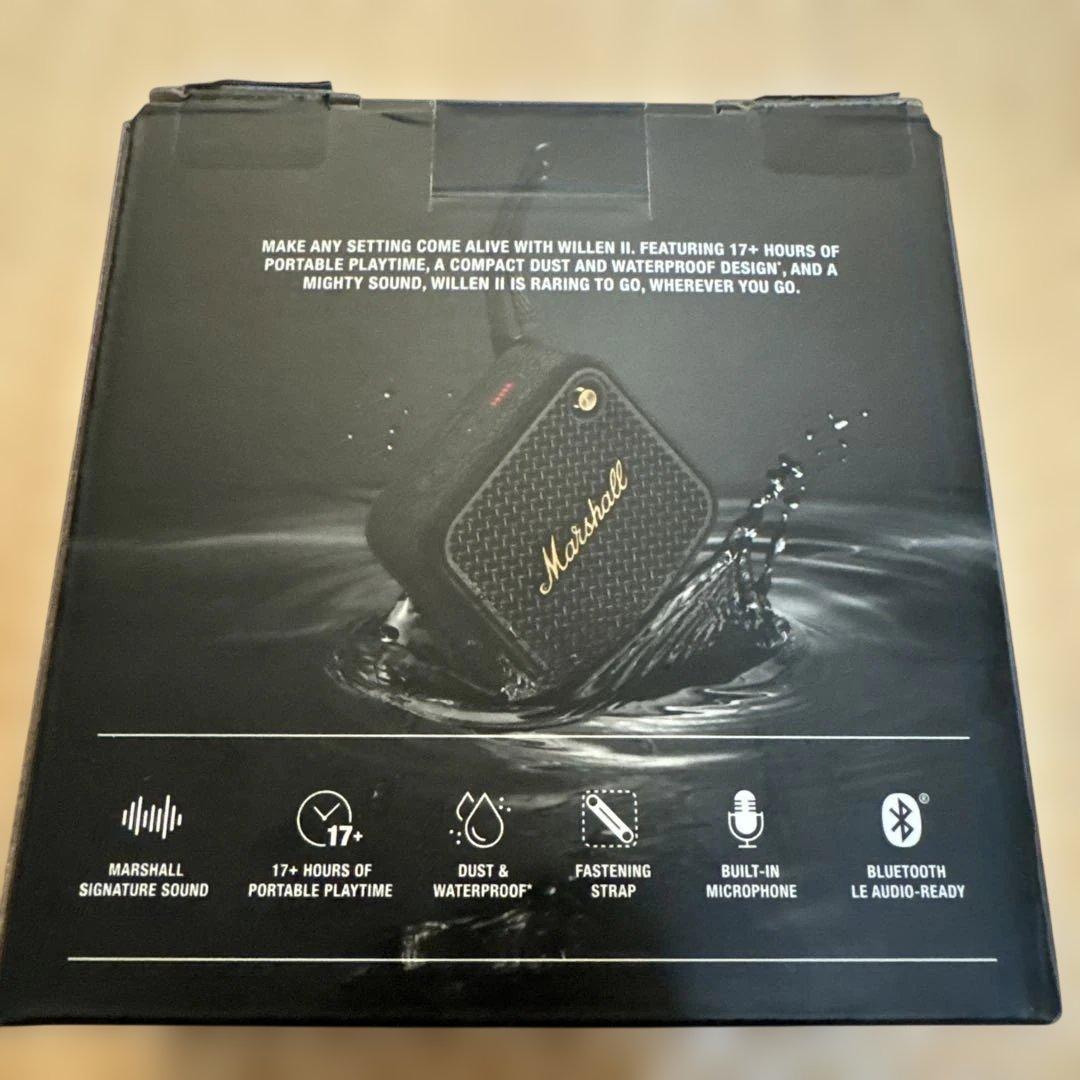 美品 動作確認済 Marshall Willen II ワイヤレススピーカー