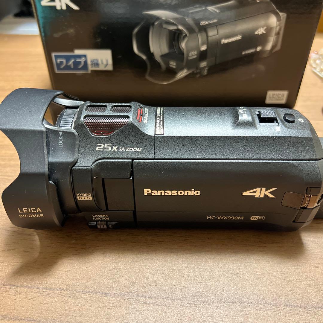 Panasonic HC-WX990M 4Kビデオカメラ
