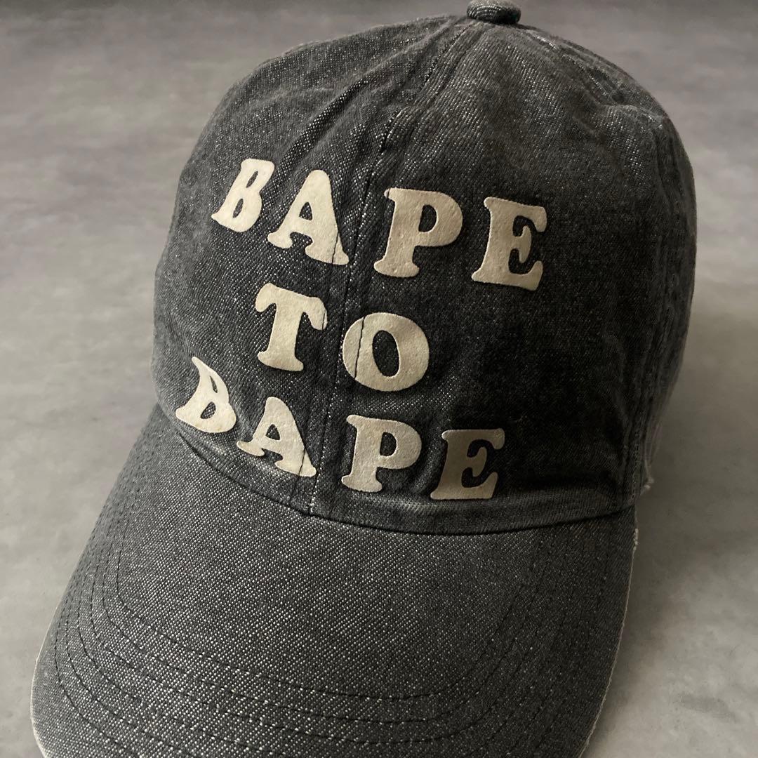 帽子 90s A BATHING APE BAPE TO BAPE CAP