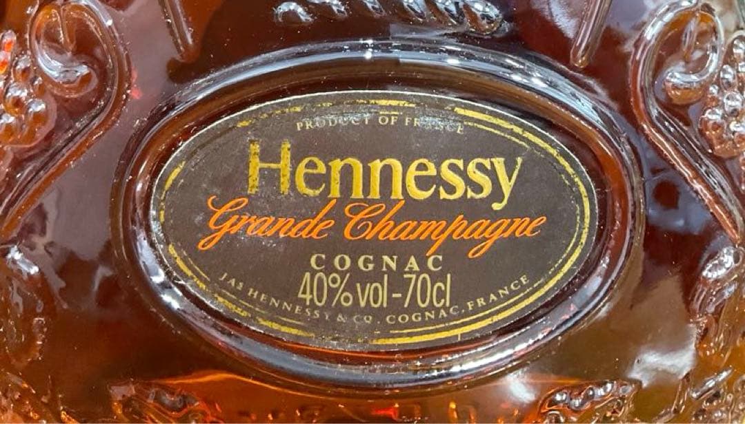 ヘネシー　XO　グランド シャンパーニュ　コニャック　未開栓