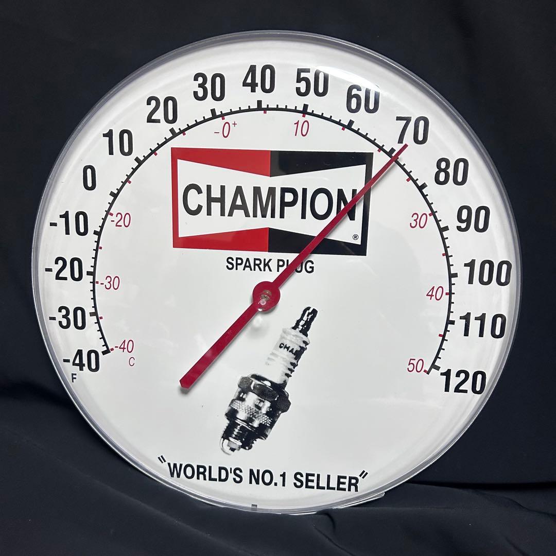 CHAMPION PLUG アドバタイジング サーモメーター
