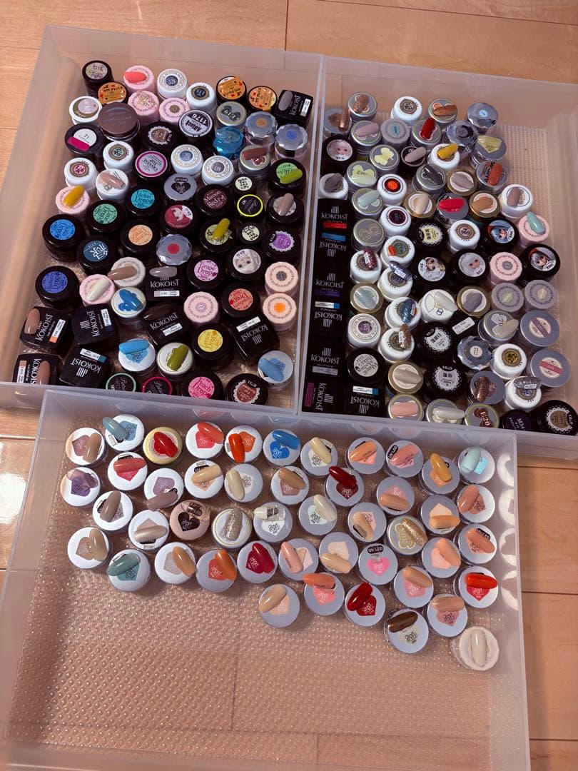 ジェルネイルカラーセット